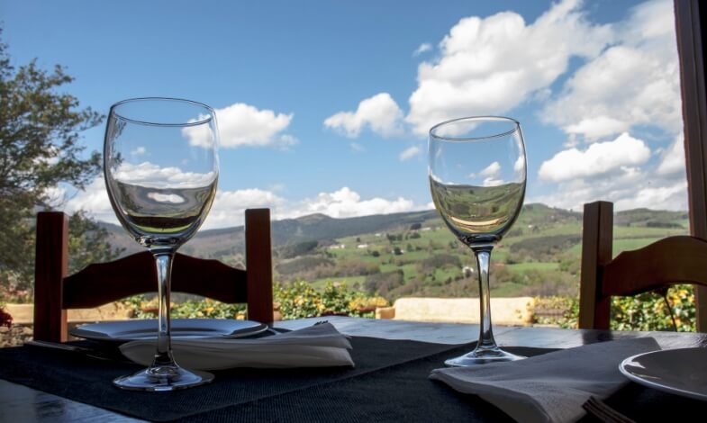 Restaurante en el Valle de Carranza