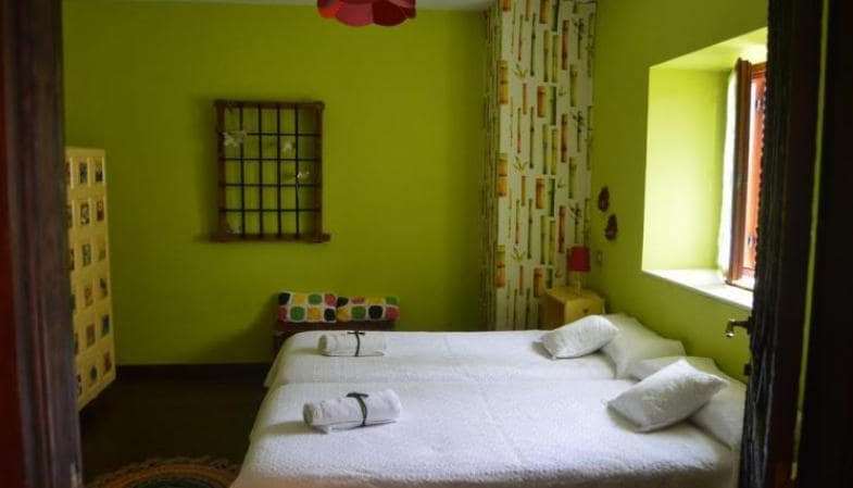 casa rural con piscina
