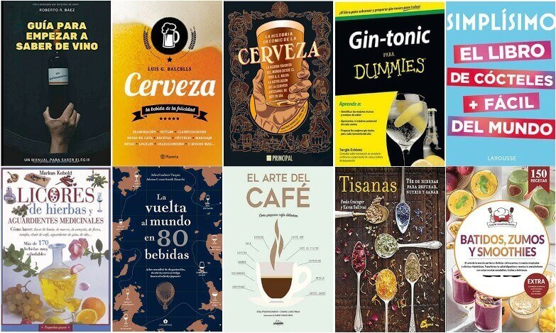10 libros sobre bebidas